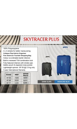 American tourister trolley bags